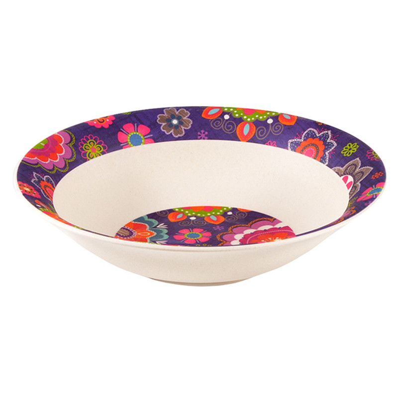 Fissman Deep Plate Purpur 19x5cm (Bamboo Fibre)