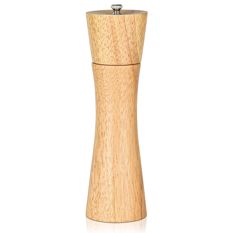 Fissman Salt & Pepper Mill 21x6cm (Rubber Wood Body With Ceramic Grinder)