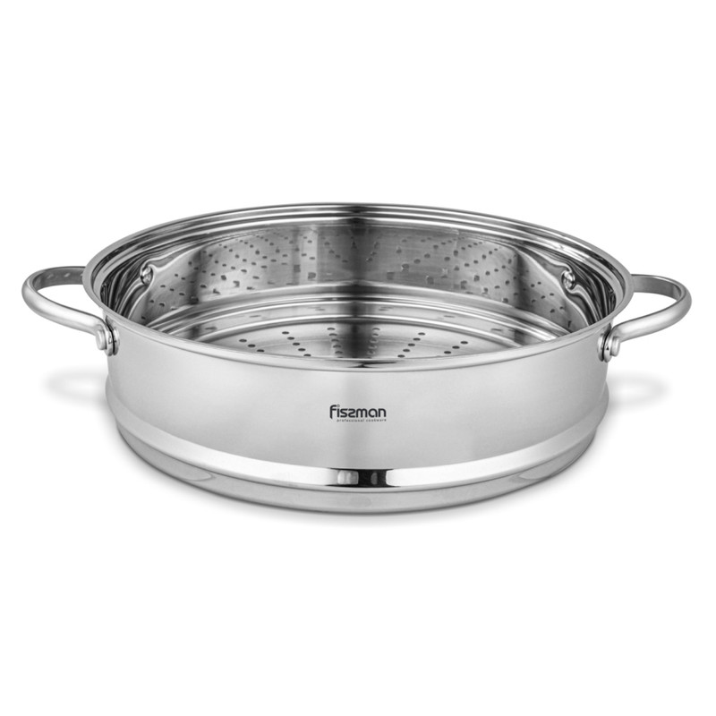 Fissman Steamer Insert 28x8cm With Two Side Handles (Stainelss Steel)