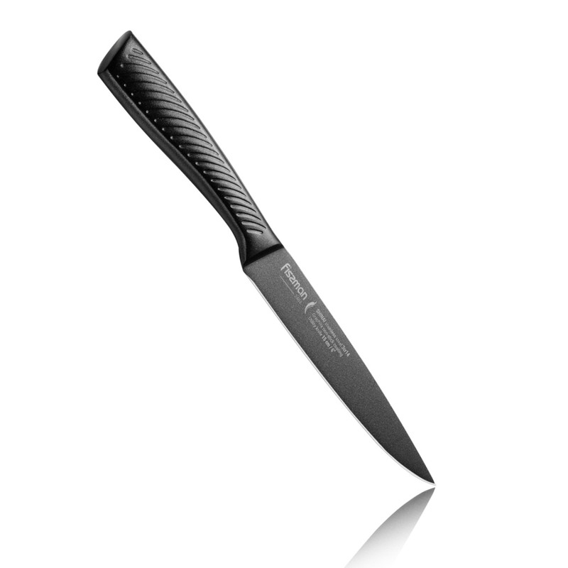 Fissman 6" Utility Knife Shinai With Graphite Non-Stick Coating (3cr14 Steel)
