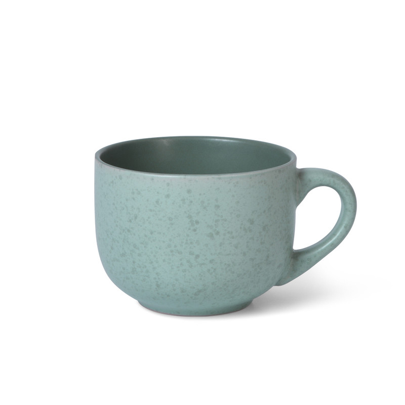 Fissman Mug 450ml Green (Ceramic)