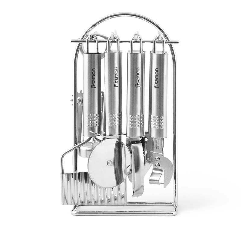 Fissman Kitchen Gadget Set Mistral 8 Pcs. (Stainless Steel)