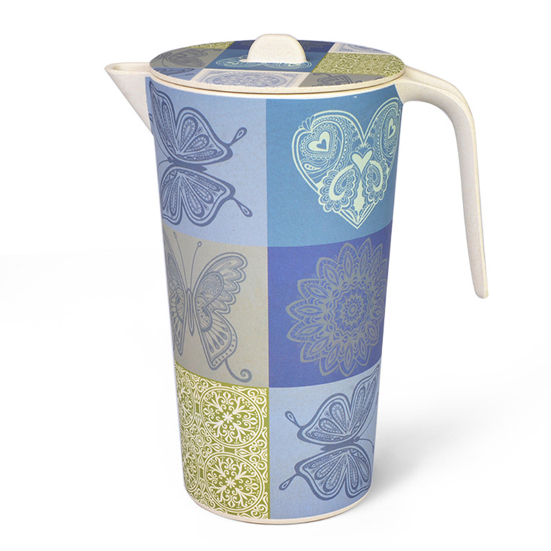 Fissman Jug Butterfly 1700ml (Bamboo Fibre)