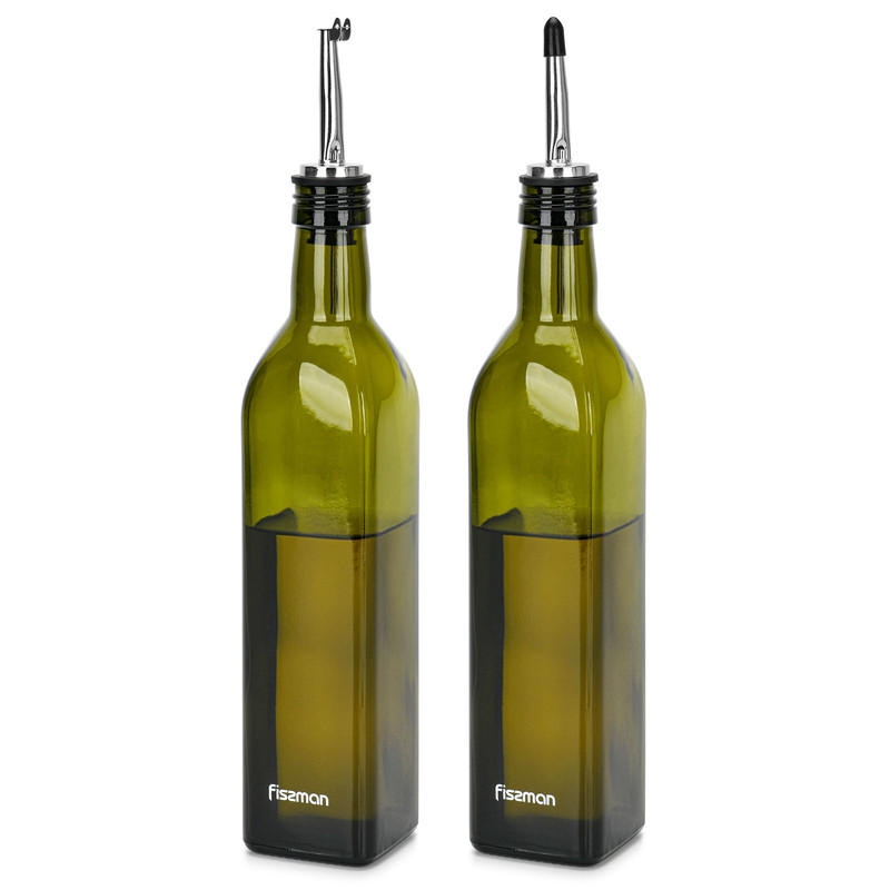 Fissman Oil&Vinegar Bottle Set 2x500ml (Glass)