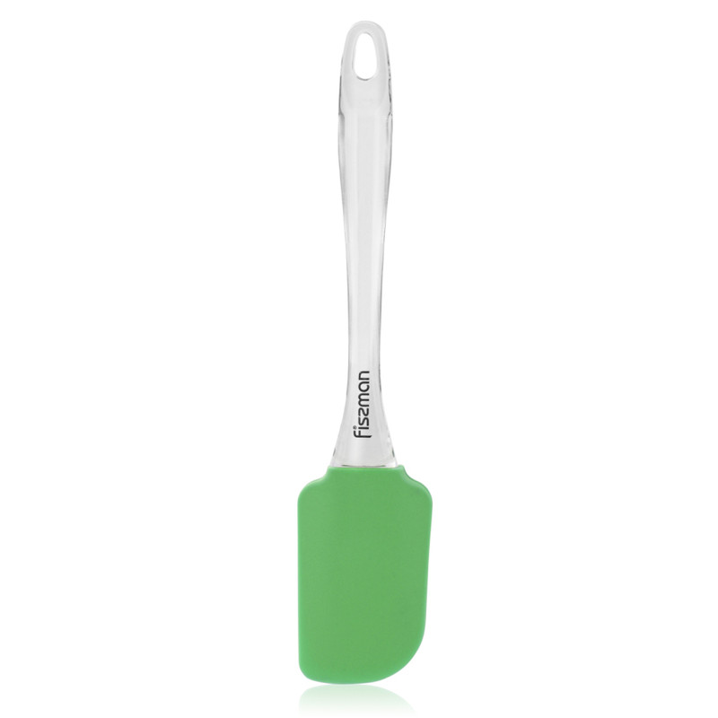 Fissman Spatula with Transparent Handle Green