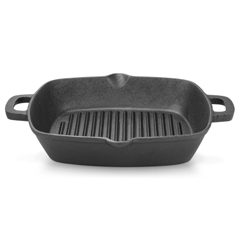 Fissman Square Grill Pan 26x5.3cm (Cast Iron)