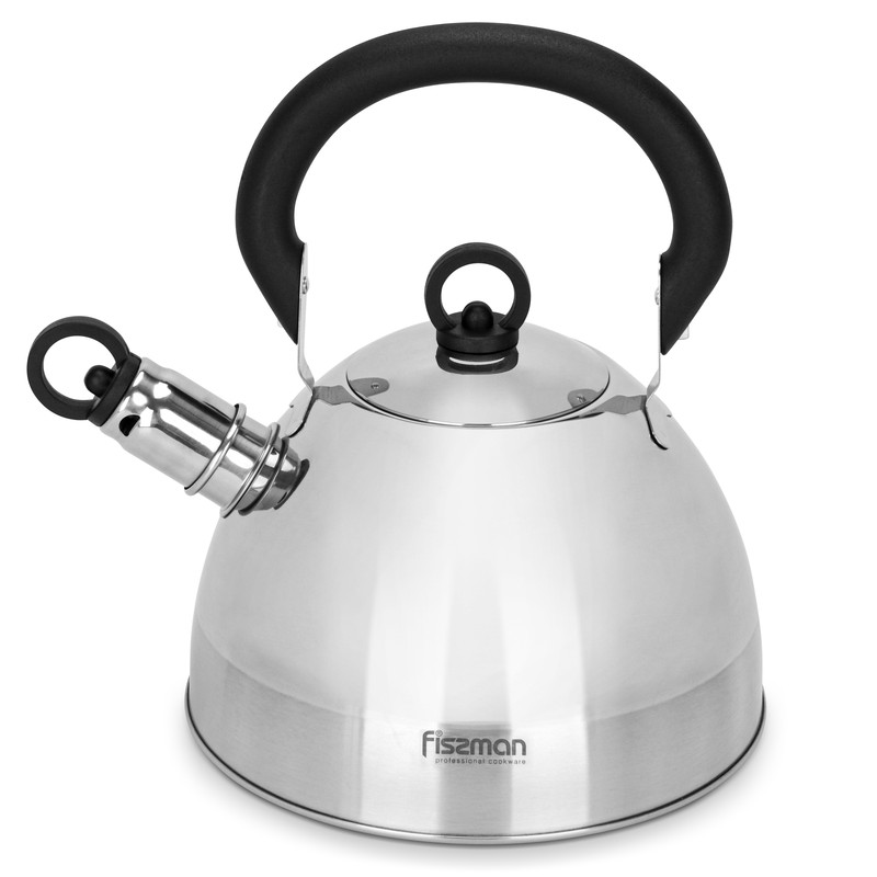 Fissman  Whistling Tea Kettle 1.8LTR Gemma (Stainless Steel)