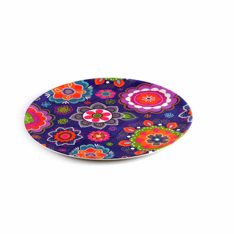 Fissman Plate Purpur 28x1.2cm (Bamboo Fibre)