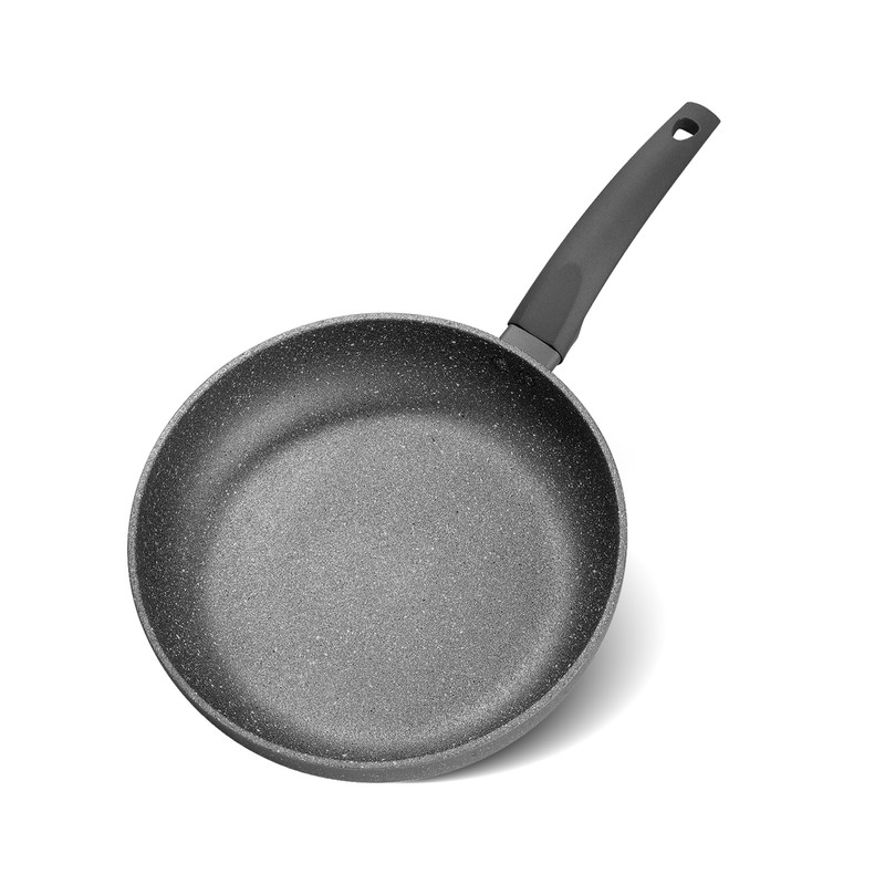 Fissman Deep Pan Grey Stone 20x5.5cm (Aluminum With Non-Stick Coating)