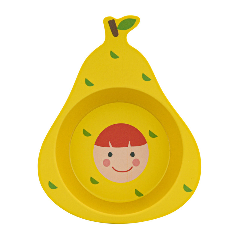 Fissman Deep Plate 19cm Pear (Bamboo Fibre)