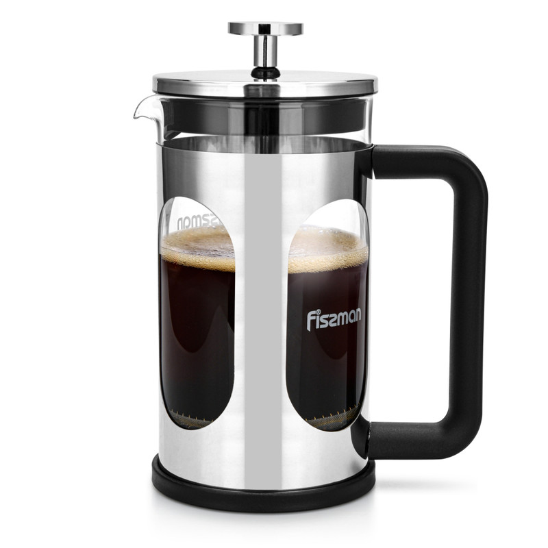 Fissman French Press Coffee Maker Corretto 600ml (Borosilicate Glass)