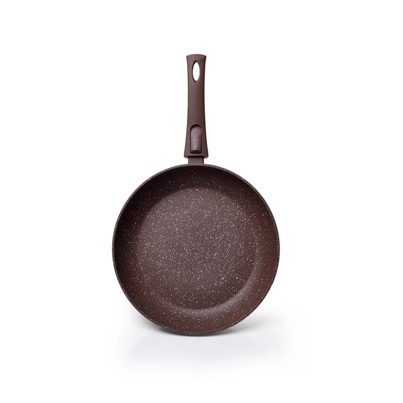Fissman Frying Pan Smoky Stone 26x5.2cm With Detachable Handle (Aluminum With No