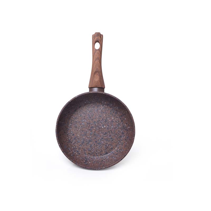 Fissman Frying Pan Magic Brown 20x4.5cm With Induction Bottom Chocolate (Alumini