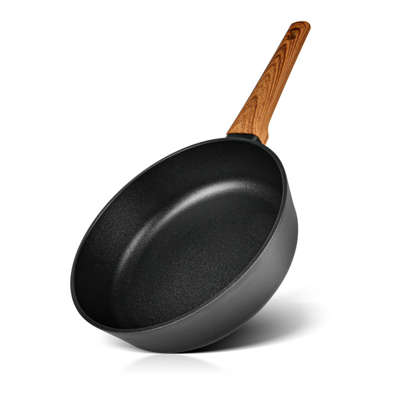 Fissman Deep Frying Pan Vega 24x6.8cm (Aluminum With Non-Stick Coating)