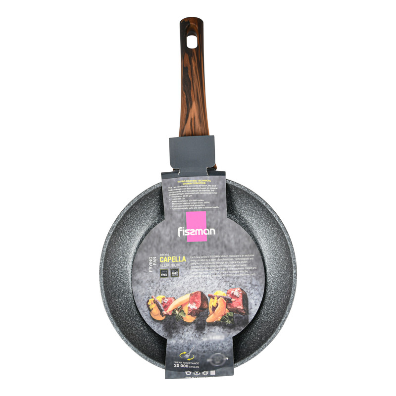 Fissman Frying Pan Capella 24x5cm (Aluminum With Non-Stick Coating)