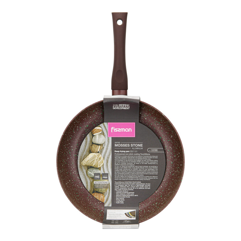 Fissman Deep Frying Pan 26x7cm (Aluminum With Non-Stick Coating)