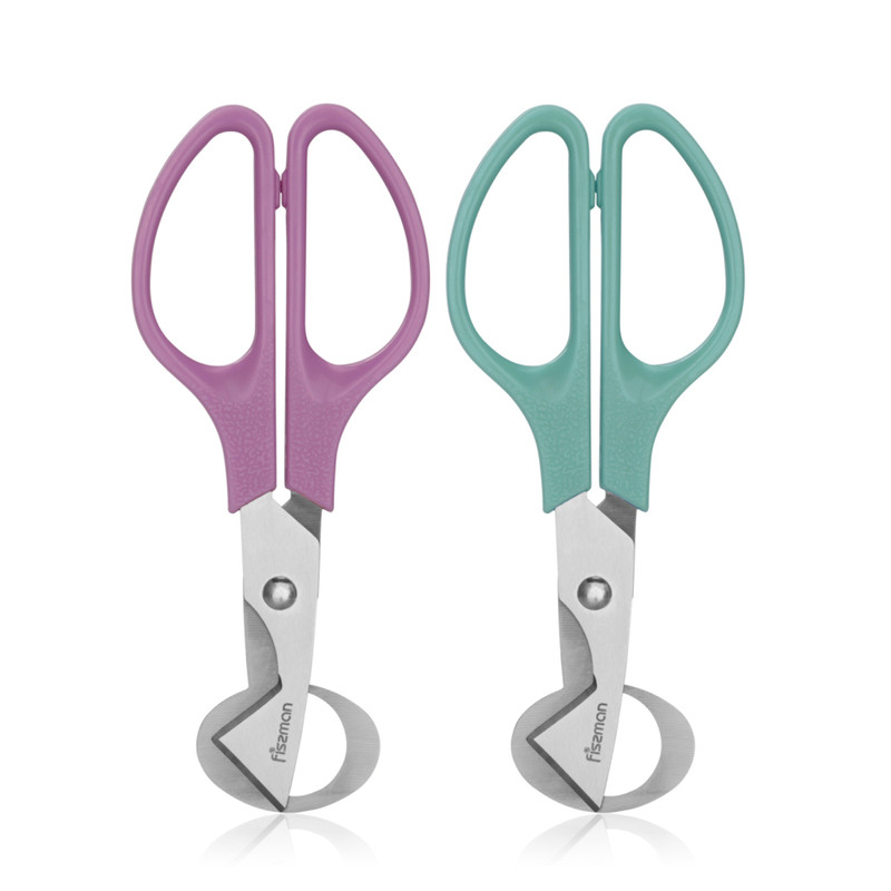 Fissman Quail Egg Scissors Mint Green 14x6x1cm