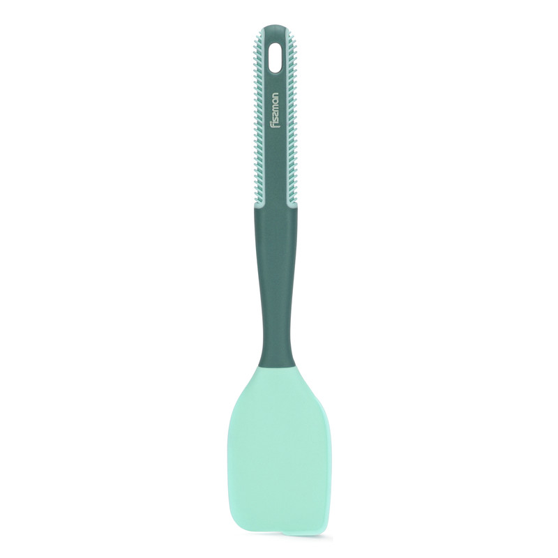 Fissman Silicone Spatula With Non-Slip Handle Mint Green