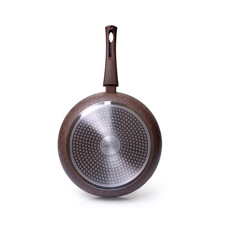 Fissman Frying Pan Smoky Stone 28x5.4cm With Detachable Handle (Aluminum With No
