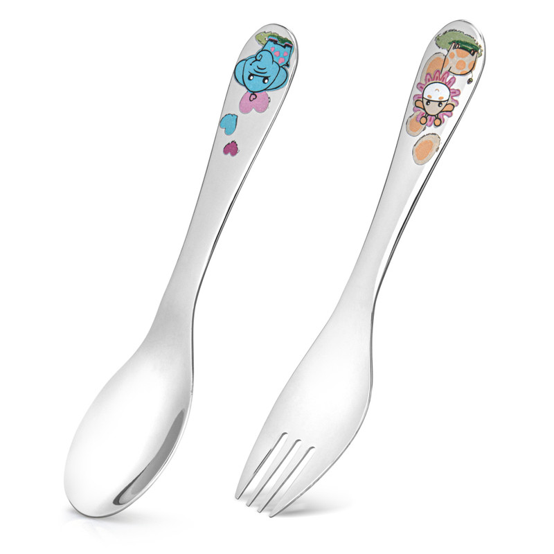 Fissman Cutlery Set Jungle 2 Pcs (Stainless Steel)