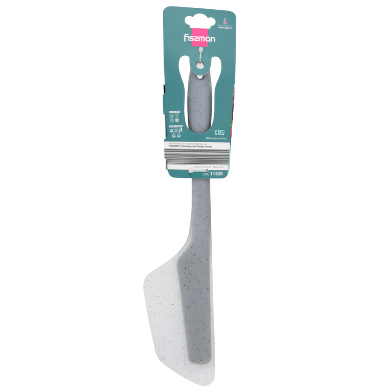 Fissman Spatula Mauris Grey 34cm (Nylon + Silicone)