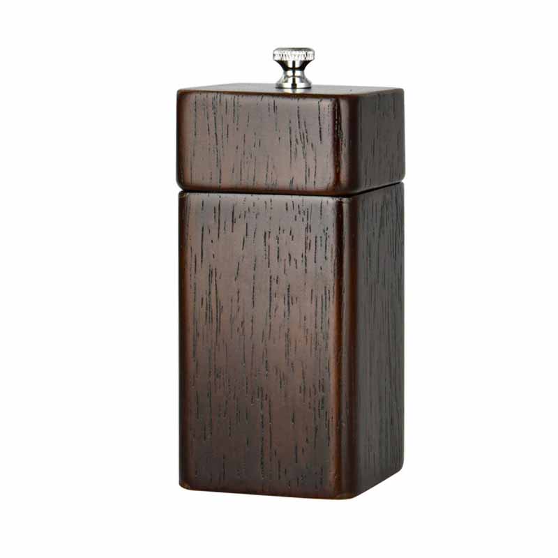 Fissman Pepper Mill 11x5cm (Rubber Wood Body With Stainless Steel Grinder)