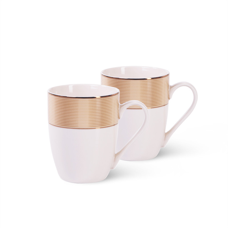 Fissman 2 Mug Set Versailles 350ml (Porcelain)