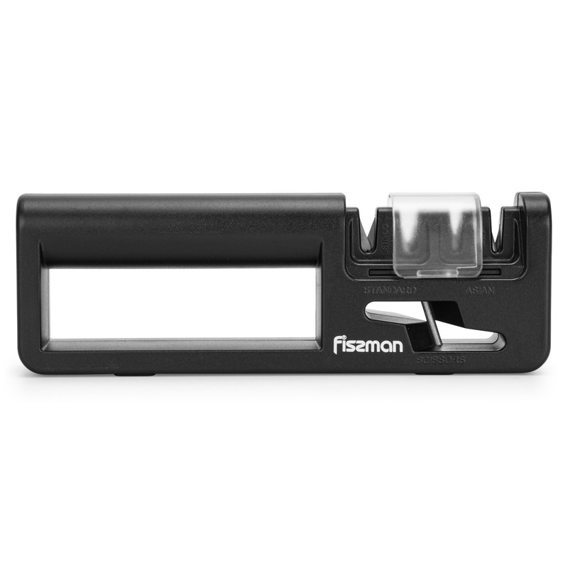 Fissman Sharpener 20x4x7cm Two Step Sharpening (Tungsten Carbide And Ceramic Rod