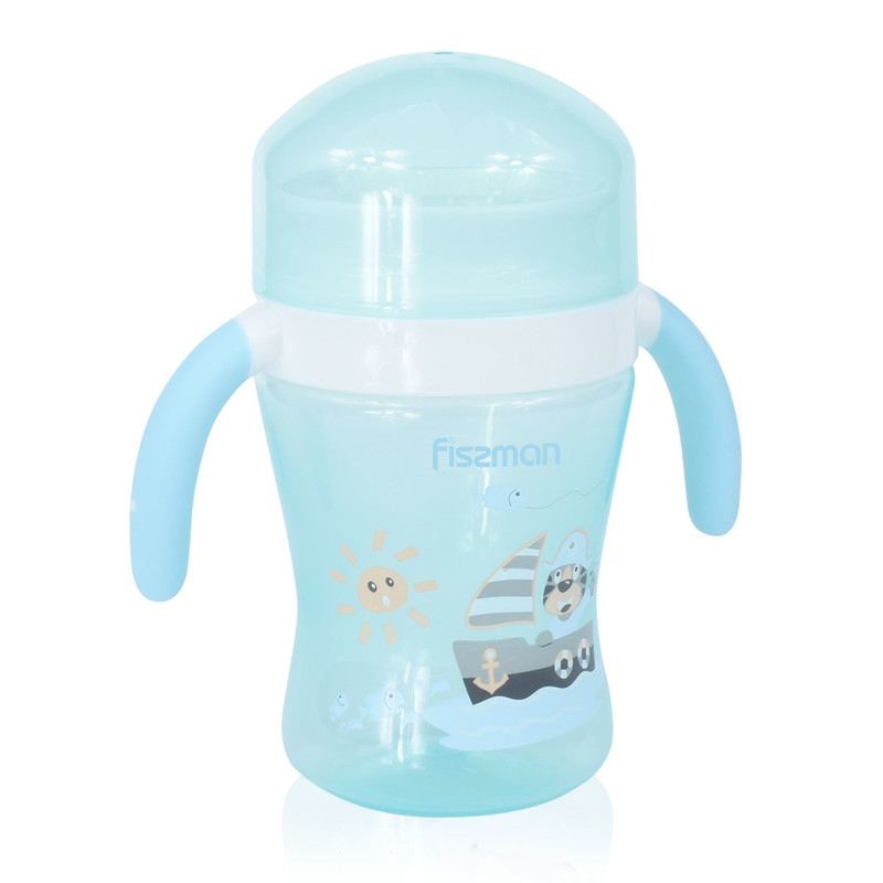 Fissman Training Cup 240ml Light Blue (Plastic)