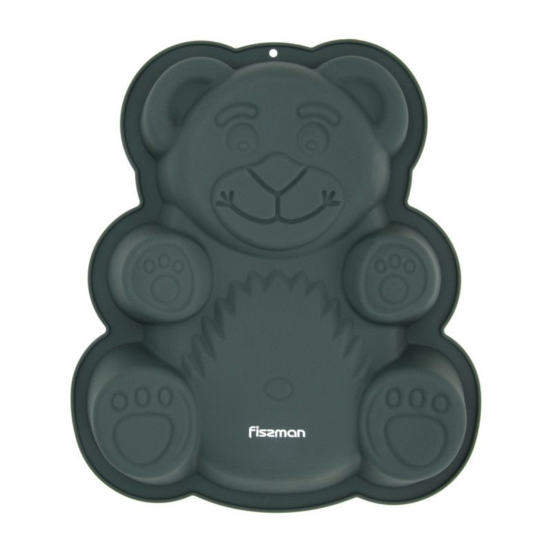 Fissman Teddy Bear Shape Cake Mould 26x24x5cm (Silicone)