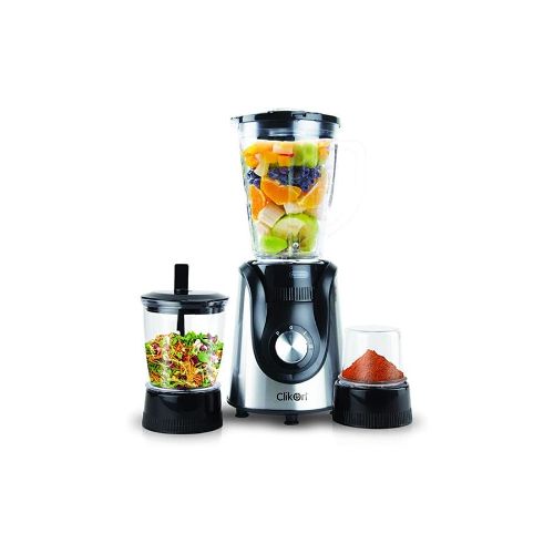Clikon - 3 in 1 Blender with 600 Watts, Copper Blades & 1.5 Liter Jar Capacity