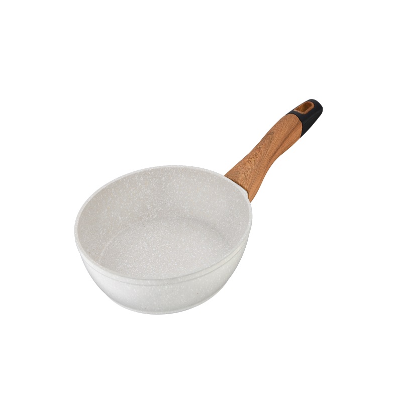 Frypan Forged Aluminium Marble Non Stick Coating Soft Touch Handle 20 CM