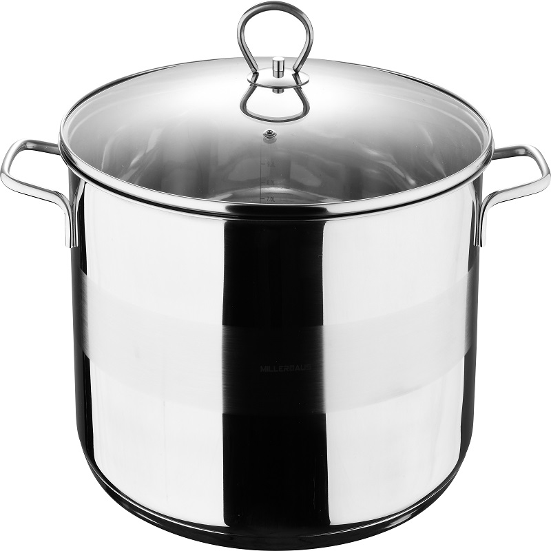 Casserole With Lid Stainless Steel 32X17.5 Centimeter 12.0 Litre Silver Color