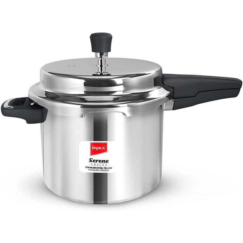 IMPEX  TPC3 STAINLESS STEEL TRY-PLY PRESSURE COOKER