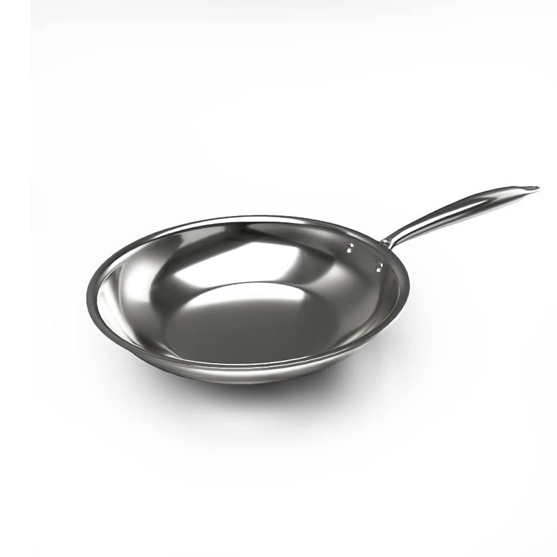 DELICI DTFP26 TRI-PLY STAINLESS STEEL FRYPAN 26 CM