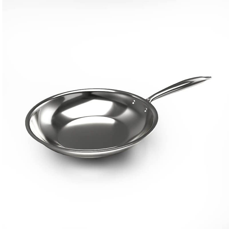 DELICI DTFP24 SS TRIPLY FRY PAN