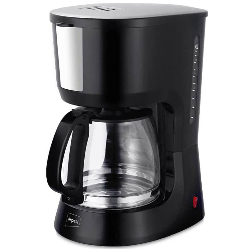Impex CM 1915 1.5 Liter Drip Coffee Maker, Black