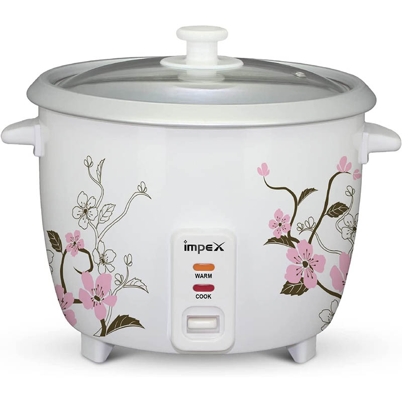 Impex RC 2801 400W 1 Litre Automatic Electric Rice Cooker with Aluminium Inner