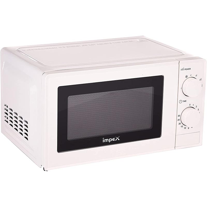 Impex MO 8101 20L Digital Mircrowave Oven with Clock Cooking End Signal Child