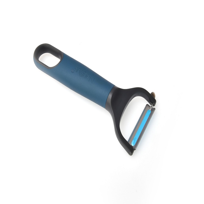 Soft Touch Handle Y Shape peeler Blue/Grey Color 16X6.7X2.8 Cm