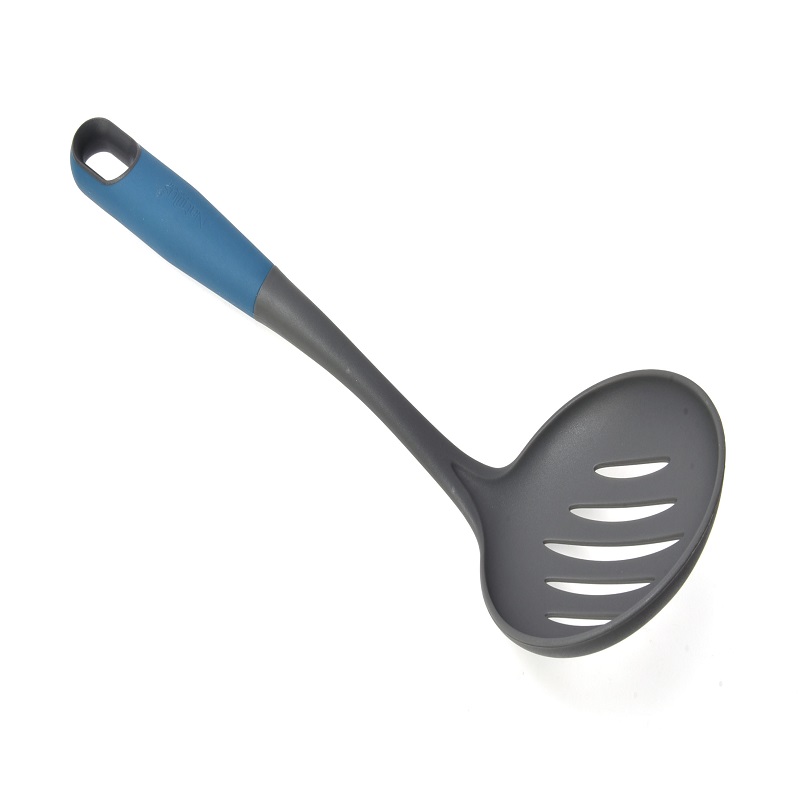 Soft Touch Handle Nylon Skimmer Blue/Grey Color 34.6X10.8X8 Cm