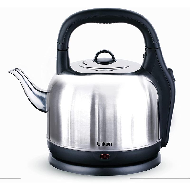 CLIKON - STAINLESS STEEL CORDLESS ELECTRIC KETTLE, 4.2 LITER, HEAT PROTECTION