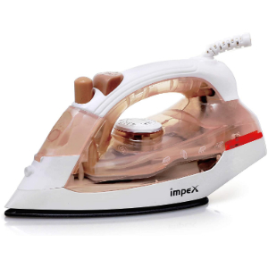 Impex Steam Iron, Non Stick Coated, Ibs 401