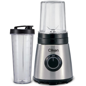 Clikon Smoothie Maker with 600ml and 300ml Bottles, Powerful Copper Motor