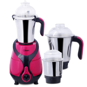 Clikon 3 in 1 Mixer Grinder with Stainless Steel Jars, Razor-sharp Blades