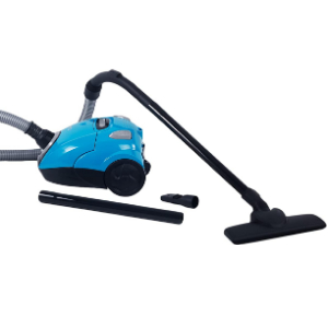 Clikon Vacuum Cleaner with High Power Motor, Washable Cloth Bag, Auto Rewinding