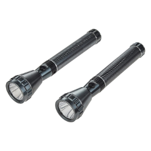 Impex CB 2222 Rechargeable LED Flashlight 2 Pcs Combo