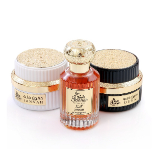 GIFT BOX 3 ITEMS ‘’JANNAH  PERFUMES And OUD’’
