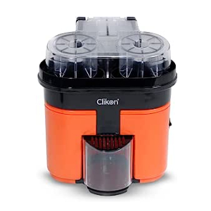 Clikon 2 in 1 Citrus Juicer with Dual Squeezer Technology, One Touch Operation