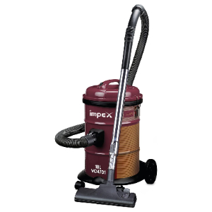Impex VC 4701 Drum Vacuum Cleaner - 1600W 18 Ltr